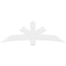 Ekena Millwork Alberta Architectural Grade PVC Gable Bracket, 72"W x 24"H x 2"D x 6"F, 8/12 Pitch GBP072X24X0206ALB00 - alternate 5